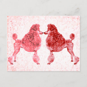 Posh Poodle Love Valentijns Briefkaart
