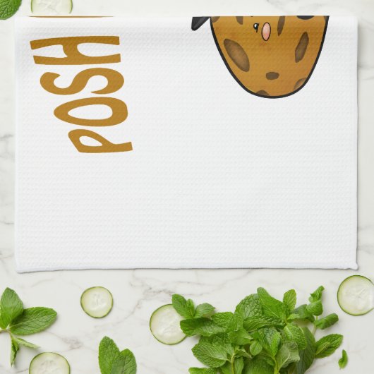 Posh Potato Theedoek (Gevouwen)