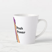 Posh Power Latte Mug - Poshmark Mug (Droite)