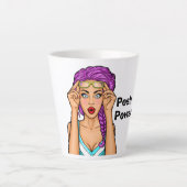 Posh Power Latte Mug - Poshmark Mug (Devant)