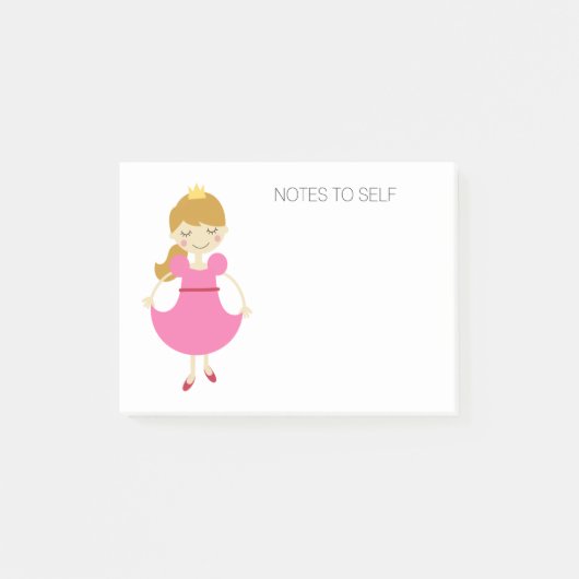 Posh Princess Post-it® Notes (Voorkant)