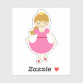 Posh Prinses Sticker (Vel)