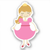 Posh Prinses Sticker (Voorkant)