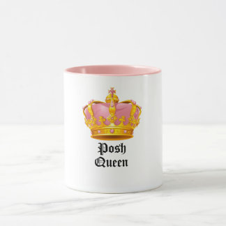 Posh Queen Coffee Mok, Poshmark, Posh, Coffee, Mok
