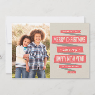 Posh Ribbon Cartes photos de vacances