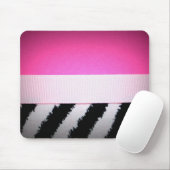 Posh Zebra Mousepad Muismat (Met muis)