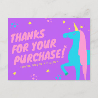 Poshmark Reseller bedankt kaarten! Briefkaart