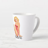 Poshmark Retro Latte Mug - Poshillings (Angle droit)