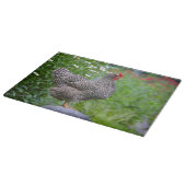 Posing Chicken Cutting Board Snijplank (Hoek)