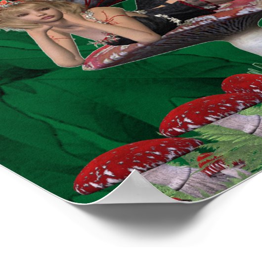 Posing Fairy Poster (Hoek)