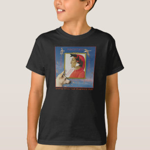 Posing met Dante Alighieri T-shirt