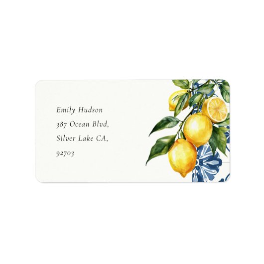 Positano Amalfi-kust Italiaans label (Voorkant)