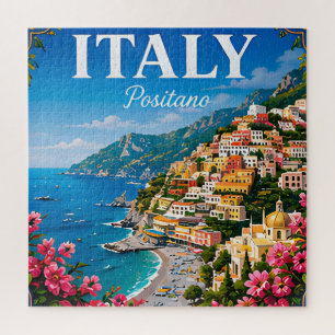 Positano Amalfi Kust Italië Reizen Legpuzzel