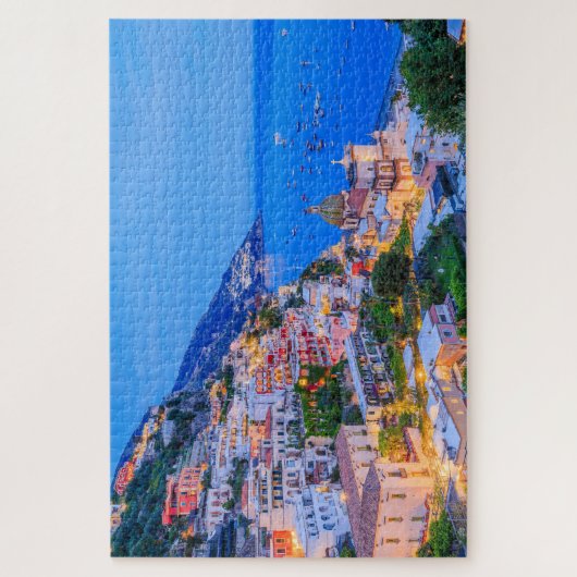 Positano, Amalfikust, Italië. Legpuzzel (Verticaal)
