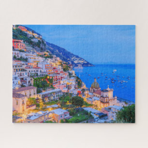 Positano, Amalfikust, Italië. Legpuzzel