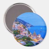 Positano, Amalfikust, Italië. Magneet (Voorkant / Achterkant)