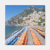 Positano Beach Amalfi Coast Italië Magneet (Voorkant)