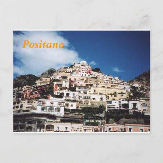 Positano-briefkaart Briefkaart (Voorkant)
