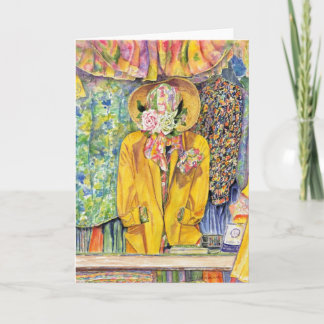 Positano Dame Notecards Kaart