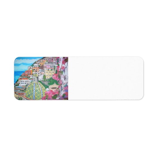 Positano - Etiketten (Voorkant)