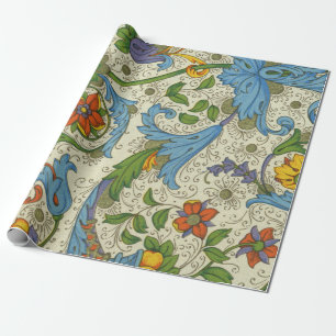 Positano Floral Grande Wrapping Paper Cadeaupapier