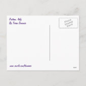 Positano, het Briefkaart van Kerstmis van Italië (Achterkant)