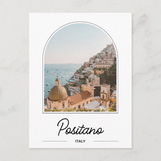 Positano Italië Amalfi Coast Briefkaart (Voorkant)