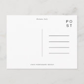 Positano Italie Aquarelle Voyage Carte postale (Dos)