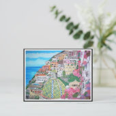Positano, Italië - Briefkaart (Staand voorkant)
