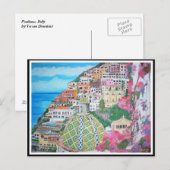 Positano, Italië - Briefkaart (Voorkant / Achterkant)