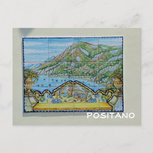 Positano, Italië Briefkaart (Voorkant)