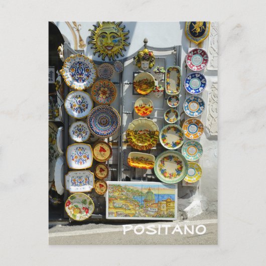 Positano, Italië Briefkaart (Voorkant)