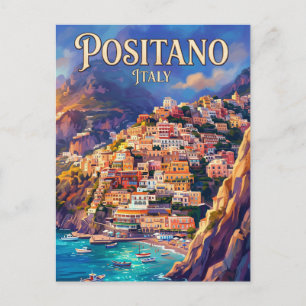 Positano Italië Briefkaart