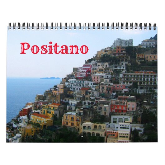 Positano - Italië - Europa - Kalender (Hoes)