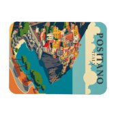 Positano Italië Kustreizen Magneet (Horizontaal)