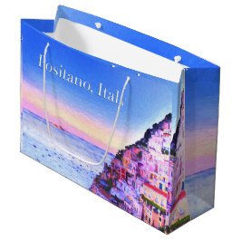 Positano, Italië Sunset Gift Bag Groot Cadeauzakje