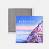 Positano, Italië Sunset Magnet Magneet (Voorkant / Achterkant)