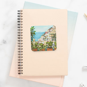 Positano Italië View Stickers