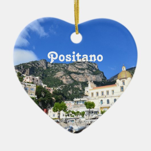 Positano Keramisch Ornament (Voorkant)