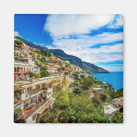 Positano kust magneet (Voorkant)