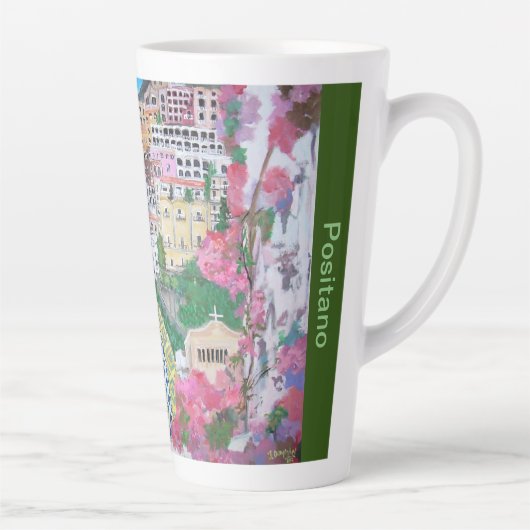 Positano, Latte Mug (Droite)