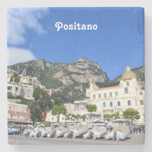 Positano Stenen Onderzetter (Voorkant)
