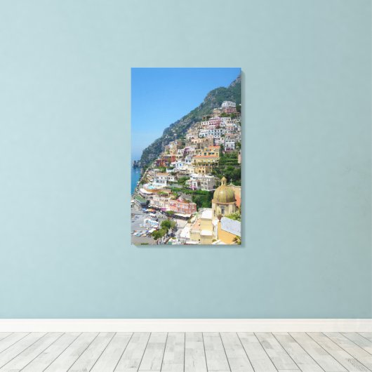 Positano toile étirée Impression (Insitu (Plancher de Bois))