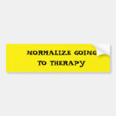 Positief bericht bumpersticker (Voorkant)