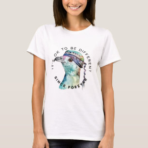 Positief bericht - Het is oké om anders te zijn T-shirt