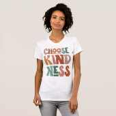 positief bericht T-shirt, Motivatie afbeelding T-shirt (Voorkant volledig)