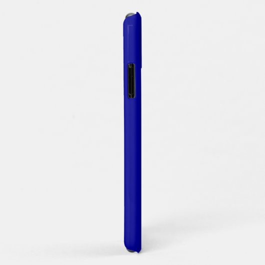 Positief blauw Case-Mate iPhone case (Achterkant/rechts)