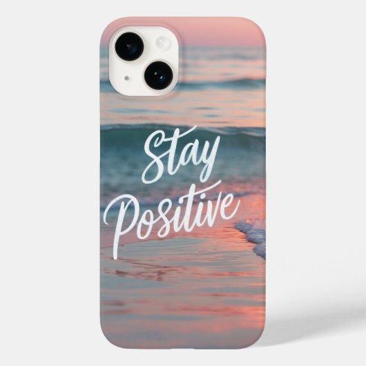 Positief blijven Case-Mate iPhone case (Achterkant)