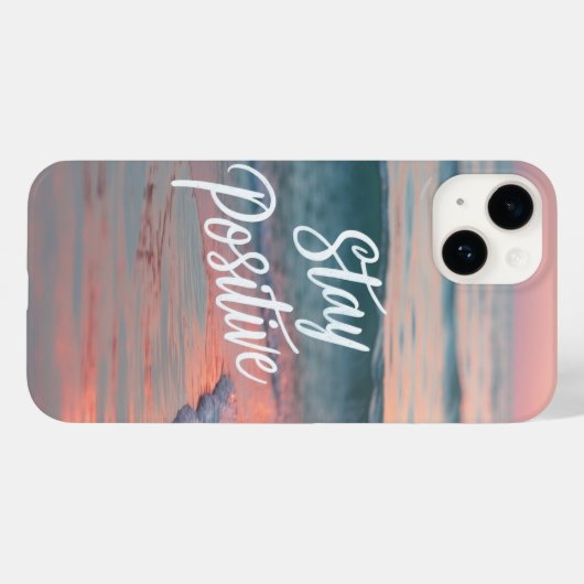 Positief blijven Case-Mate iPhone case (Achterkant (horizontaal))