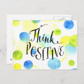 Positief Briefkaart (Voorkant / Achterkant)